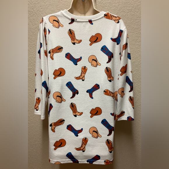 Kiss & Fly Western Style Soft Top Sz L - Picture 3 of 8